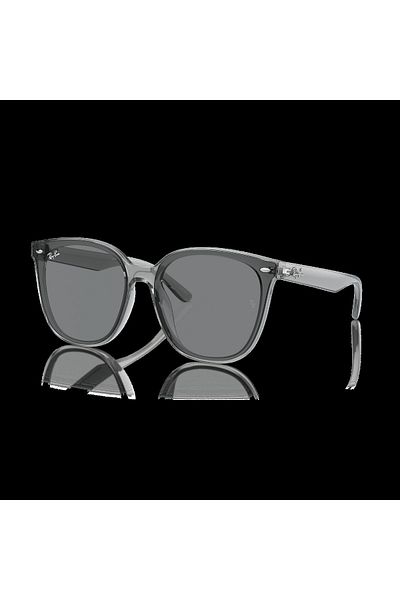Ray-Ban Ray Ban Unisex Irregular Sunglasses- Rb 4423d - Lense Size:66mm - Transparent Grey