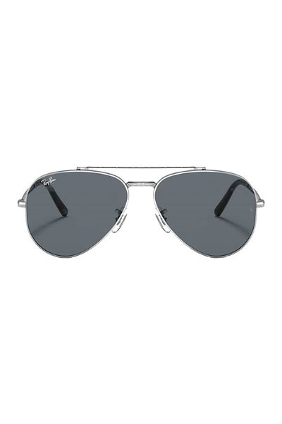 Ray-Ban Ray Ban Unisex Pilot New Aviator Sunglasses- Rb 3625 - Lense Size:58mm - Silver
