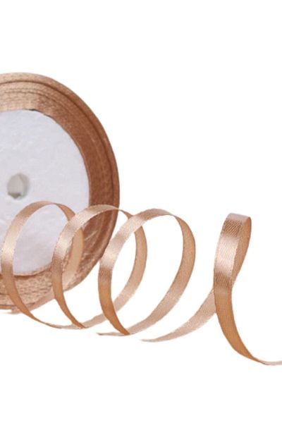 shop Satin Ribbon 2 cm 10 Meters Light Brown
