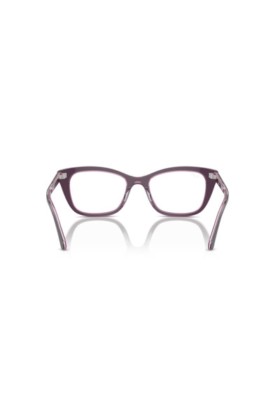 Ray-Ban RAY BAN Woman PILLOW Eyeglasses Frame - RX 5433 - lens size:50mm - VIOLET ON TRANSPARENT PINK