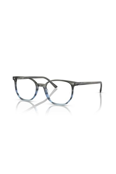 Ray-Ban Ray Ban Vista Unisex Irregular Eyeglasses- Rb 5397 - Lense Size:48mm - Striped Gray Gradient Blu