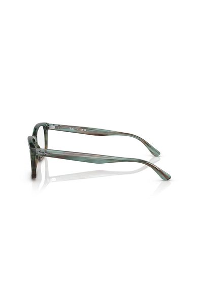 Ray-Ban Ray Ban Vista Unisex Square Eyeglasses- Rb 5428 - Lense Size:53mm - Striped Blue Gradient Green