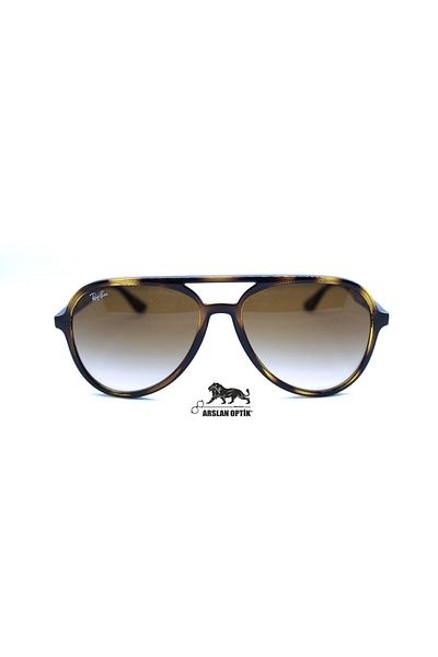 Ray-Ban Ray Ban Unisex Pilot Sunglasses- Rb 4376 - Lense Size:57mm - Havana