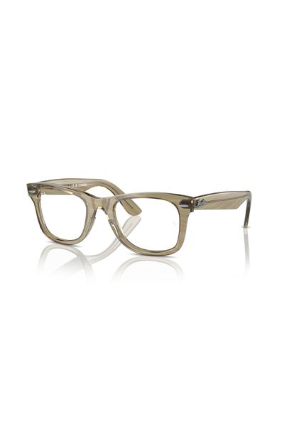 Ray-Ban Glasses Frame Model O;rb;4340v, 50, 8381 Photo Striped Grey For Unisex