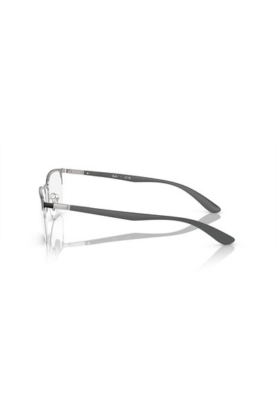 Ray-Ban Ray Ban Vista Unisex Irregular Eyeglasses- Rb 6513 - Lense Size:53mm - Black On Silver