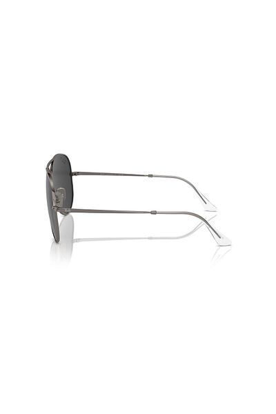 Ray-Ban 0RB8089 165/4858 Unisex Titanium Gunmetal Pilot full frame for Adult