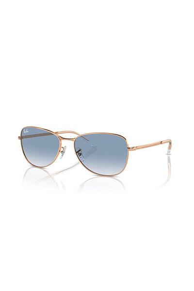 Ray-Ban Ray Ban Unisex Pilot Sunglasses- Rb 3733 - Lense Size:56mm - Rosegold