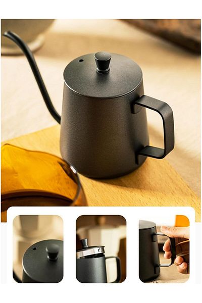 HJB VISSO Coffee Maker Set 10 Pack V60 Pour Over Drip Coffee Set Grinder Travel Coffee Kit Set All in Gift Bag