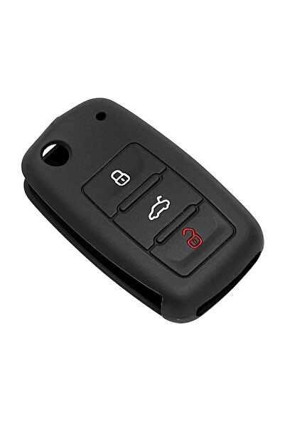 Generic غطاء سيليكون لمفتاح سيارة فولكس فاجن