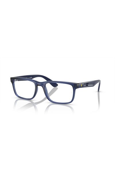 Ray-Ban Ray Ban Vista Unisex Rectangular Eyeglasses- Rb 7232m - Lense Size:54mm - Transparent Blue