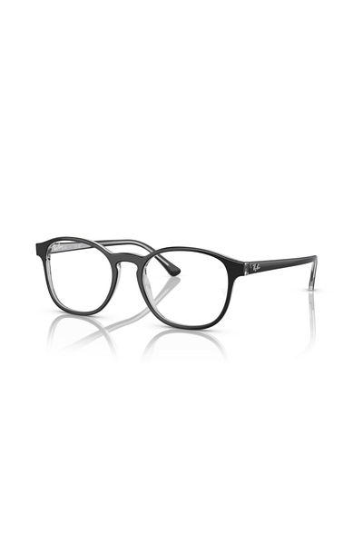 Ray-Ban Ray Ban Vista Unisex Phantos Eyeglasses- Rb 5417 - Lense Size:52mm - Dark Gray On Transparent