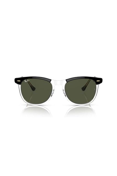 Ray-Ban Ray Ban Unisex Pillow Eagleeye Sunglasses- Rb 2398 - Lense Size:53mm - Black On Transparent