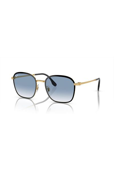 Ray-Ban Ray Ban Unisex Square Sunglasses- Rb 3720 - Lense Size:55mm - Black On Arista