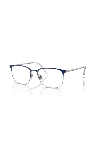 Ray-Ban Ray Ban Vista Unisex Square Eyeglasses- Rb 6494 - Lense Size:56mm - Blu On Silver