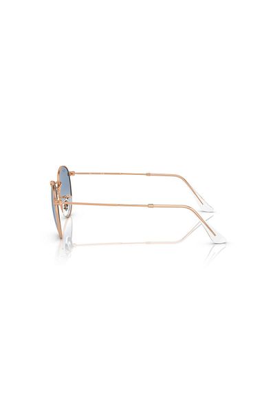 Ray-Ban Ray Ban Man Round Round Metal Sunglasses- Rb 3447 - Lense Size:53mm - Rosegold