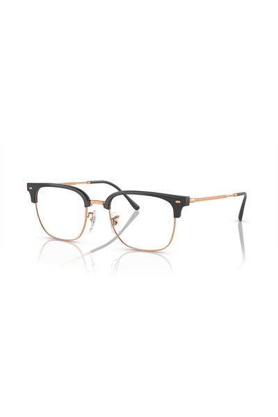 Ray-Ban Ray Ban Vista Unisex Square Eyeglasses- Rb 7216 - Lense Size:51mm - Dark Grey On Rose Gold