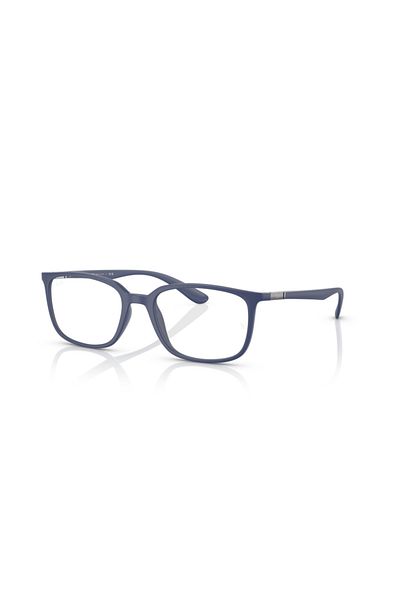 Ray-Ban Ray Ban Vista Unisex Square Eyeglasses- Rb 7208 - Lense Size:52mm - Matte Blue