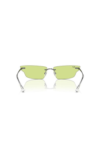 Ray-Ban نظارات راي بان للجنسين، عدسات غير منتظمة - RB 3731 - مقاس العدسة: 63 مم - لون رمادي معدني