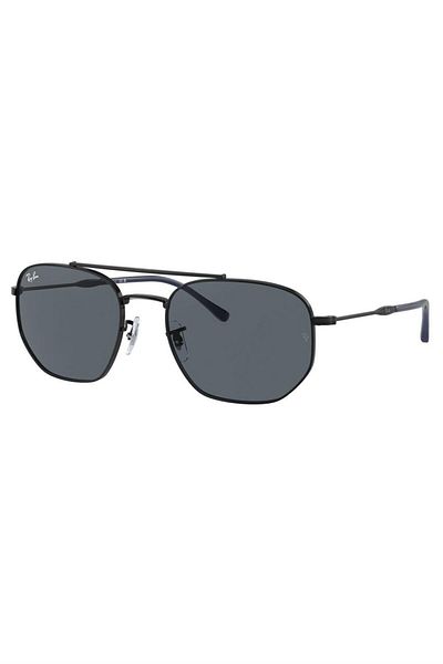 Ray-Ban Ray Ban Unisex Irregular Sunglasses- Rb 3707 - Lense Size:57mm - Black