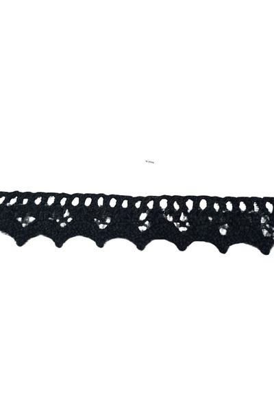 shop Kopanaki Lace Width 1.5 cm Black 10 Meters