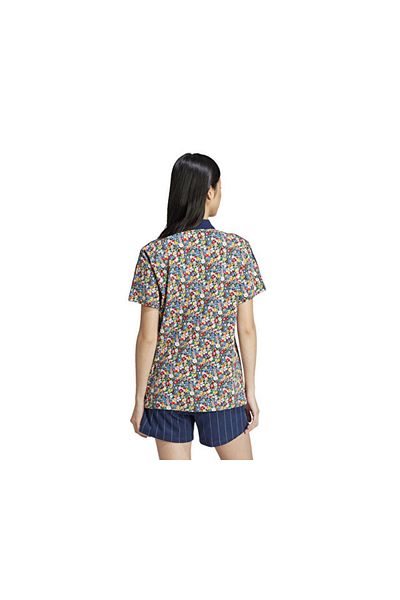 adidas Πολύχρωμο μπλουζάκι Liberty Fb - Καρνίλια Casual T-shirt JC7786 Γυναικεία