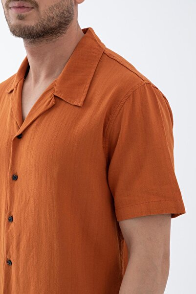 Store Men's 100% Cotton Short Sleeve Shirt - Comfortable and Stylish Design, Summer Fashion