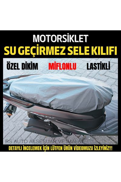 RS JANTİ STORE 4Seasons Waterproof Engine Saddle Cover Compatible with 250Cc and 400 Cc Engines