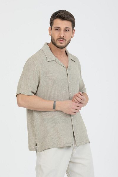 Store Men's 100% Cotton Polo Neck Shirt - Comfortable and Stylish Summer Fashion