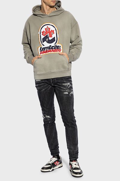 DSquared2 Stretch Cotton Skinny Fit Regular Waist Skinny Leg Jeans Men Jeans Pants S71Lb1574 S30503 900