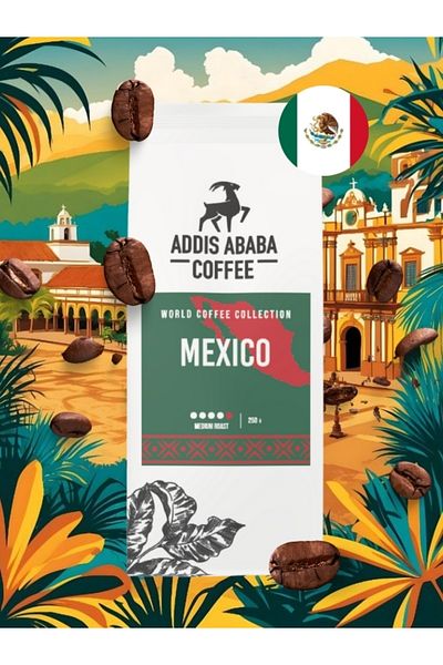 Addis Ababa Coffee Mexico World Coffee 250 Gr