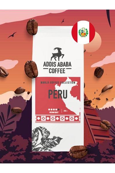 Addis Ababa Coffee 250 Gr Peru World Coffee