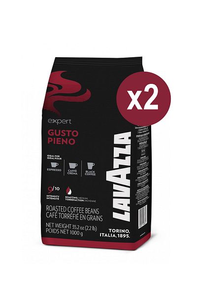 LavAzza Gusto Pieno Vending boabe de cafea 1 kg x2 buc