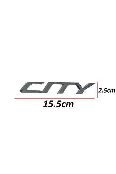 NS Nilser Auto Parts Honda City Arka City Yazısı 2008-2013