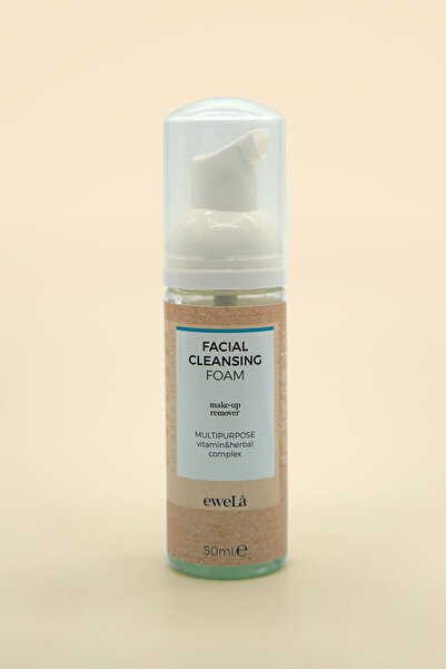 eweLa رغوة تنظيف الوجه - 50 مل - حجم مناسب للسفر