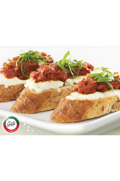 Gusta Gurme - (2Lİ PAKET) Bruschetta - Kuru Domatesli Kahvaltılık Sos (İTALYAN SOS) Meze - 300gr X 2 adet