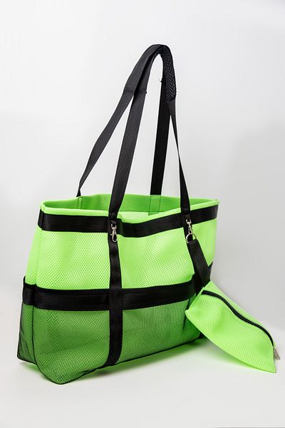 HOLIDAY BAG Holiday Set with Handbag (1 Handbag Beach Bag + 1 Beach Pool + 1 Beach Slippers)