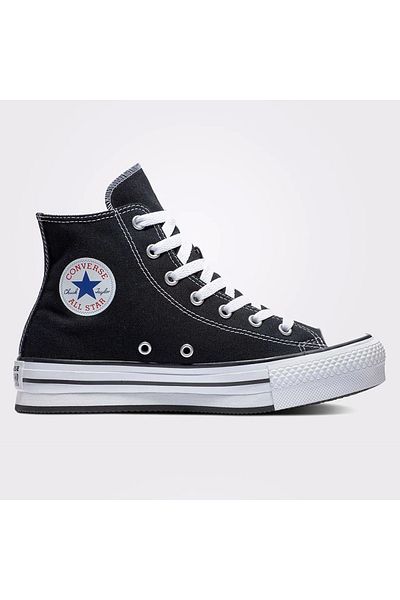 converse Μαύρο πάνινα παπούτσια Chuck Taylor All Star Eva Lift 272855 γ-001