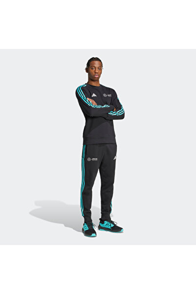 adidas فريق مرسيدس AMG بتروناس للفورمولا 1 Dna Erkek Siyah Eşofman Altı