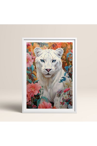 HOMEPACK Single Wooden Framed Painting One Piece Poster Painting Tk/1080
