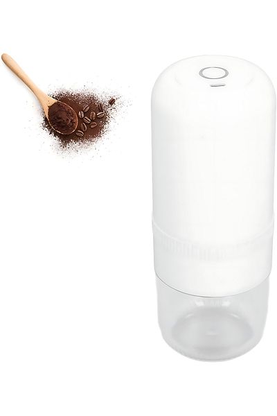 Other Electric Portable Coffee Grinder 10W Rechargeable Capacity 90ml White