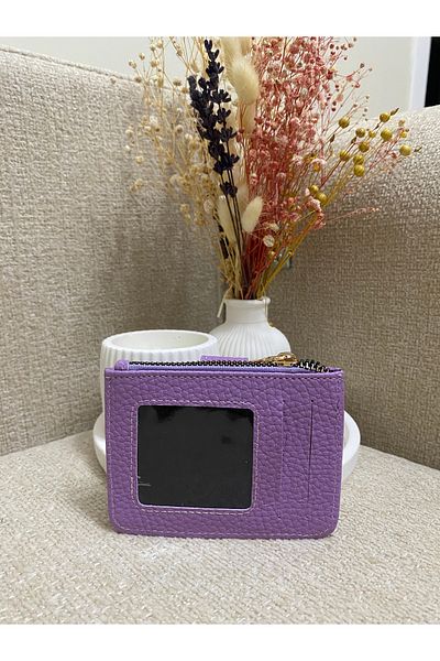 Z&M COLLECTION BAG SHOPPİNG 12 Compartments Minimalist Stylish Design Credit Card Holder Wallet Accessory with Snap Fasteners