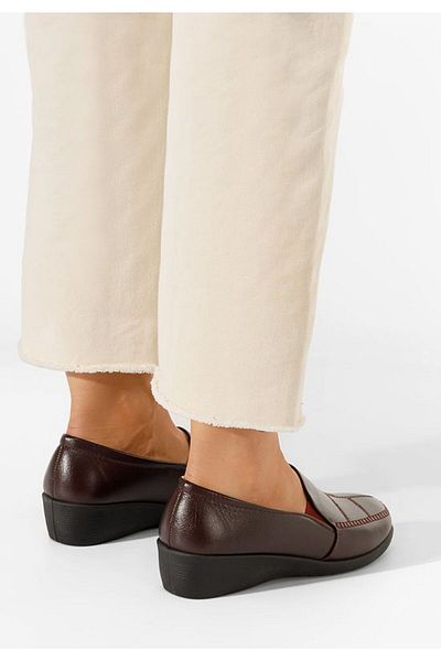 B T Shoes Mocasini dama Laurentina grena