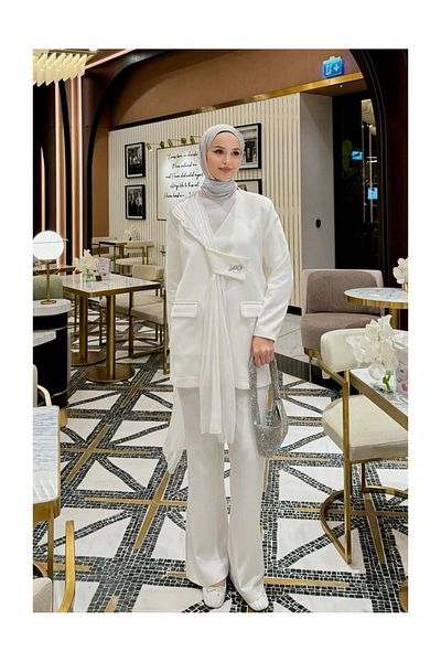 FUSHYA Shawl Detailed Blazer Double Suit
