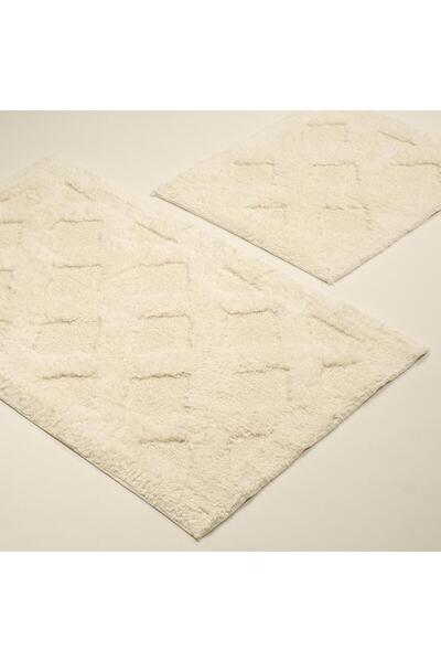 HANN HOME COLLECTION طقم حمام هان ديفانز مكون من قطعتين إكرو