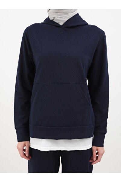 Por La Cara Slit Tracksuit Set - Navy Blue - Por La Cara