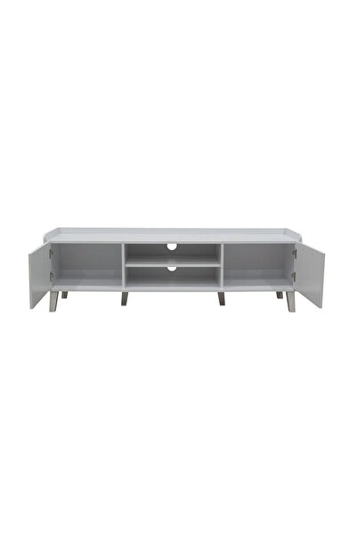 Danube Home Supreme Tv Unit W/2Door Upto 65 Inches - White L160xW41xH50cm