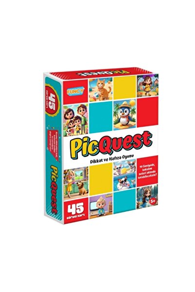 Generic Brand Picquest Attention and Memory Game