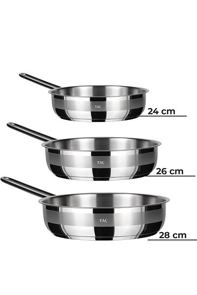 Taç Bengü Pro 3 Piece Steel Pan Set