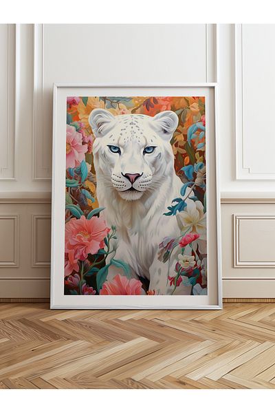 HOMEPACK Single Wooden Framed Painting One Piece Poster Painting Tk/1080