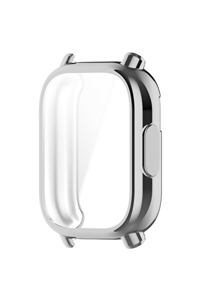 Fibaks Xiaomi Redmi Watch 5 Active Compatible Case and Screen Protector 360 Full Protection Silicone Case Cover